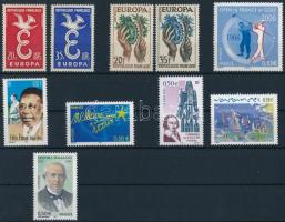 1958-2006 2 sets + 6 stamps, 1958-2006 2 klf sor + 6 klf önálló érték