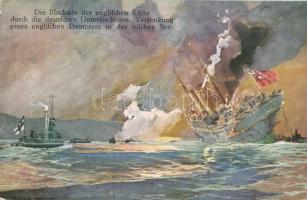 Blockade of the English coasts