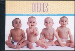 Babies self-adhesive stamp-booklet, Babák öntapadós bélyegfüzet