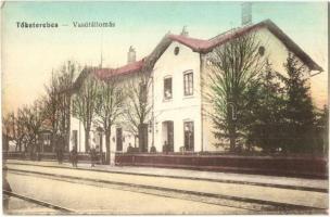 Tőketerebes, Trebisov; vasútállomás / Bahnhof / railway station