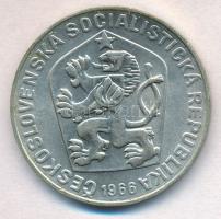 Csehszlovákia 1966. 10K Ag "Nagy-Morávia 1100. évfordulója" T:2 
Czechoslovakia 1966. 10 ...