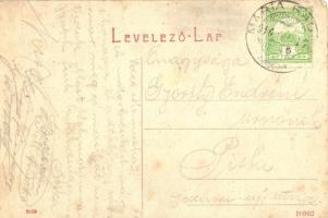 Máriaradna, Radna; Kossuth Lajos utca, Weiszberger Pál vegyeskereskedése / Gasse / street view with ...