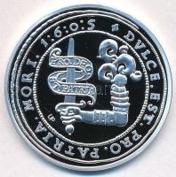 DN "Magyar tallérok utánveretben - Bocskai István tallérja 1605" Ag emlékérem tanúsítvánny...