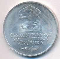 Csehszlovákia 1973. 50K Ag " A Kommunista párt győzelmények 25. évfordulója" T:1- 
Czecho...