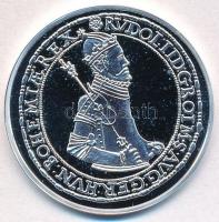 DN "Magyar tallérok utánveretben - Rudolf tallérja 1601" Ag emlékérem tanúsítvánnyal (20g/0.999/38,6mm) T:PP