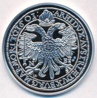 DN "Magyar tallérok utánveretben - Rudolf tallérja 1601" Ag emlékérem tanúsítvánnyal (20g/...