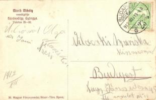 Budapest II. Hűvösvölgy Gyöngye Márth Mihály székesfővárosi nagyréti vendéglője, zenekar