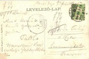 Budapest V. Restaurant Müller az Országos Kaszinó palotájában, konyha belső, szakácsok és pincérek, ...