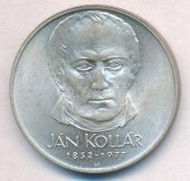 Csehszlovákia 1977. 50K Ag Jan Kollar T:2 Czechoslovakia 1977. 50 Korun Ag Death of Jan Kollar C:XF Krause KM#87