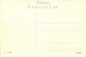 Petrozsény, Petrosani; Kossuth Lajos utca, Halász és Klein zsidó üzlete. W. L. 1082. / street view w...