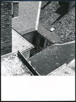 1965 Nagy Zoltán (1943) Rómában élő magyar fotóművész munkásságának korai időszakából 2 db feliratoz...