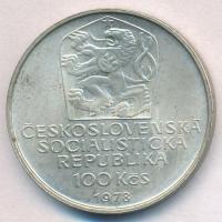 Csehszlovákia 1978. 100K Ag "VI.Károly halálának 600. évfordulója" T:1-
Czechoslovakia 19...