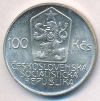 Csehszlovákia 1986. 100K Ag "Karel Hynek Macha születésének 150. évfordulója" T:1- halvány...