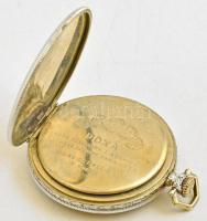 Doxa zsebóra. Fém tokos. Eredeti Králik S. fia órásdobozban. Működő, szép állapotban / Doxa metal po...