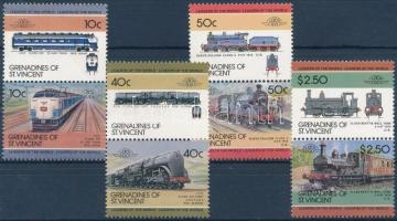 1984-1985 Locomotives 2 sets 1984-1985 Gőzmozdonyok 2 db sor
