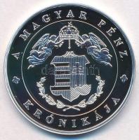DN "A magyar pénz krónikája - Trianon - A gyászkeretes béke" Ag emlékérem (20g/0.999/38mm)...