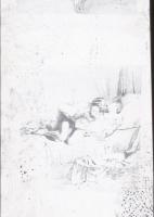 Zichy Mihály ismert és kevésbé ismert, erotikus rajzairól készült másolatok, 31 db fekete-fehér diap...