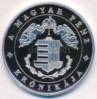 DN "A magyar pénz krónikája - II. Világháború" Ag emlékérem tanúsítvánnyal (20g/0.999/38,6...