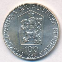 Csehszlovákia 1989. 100K Ag "A megszállás és fasizmus elleni Diákszervezet 50. évfordulója"...