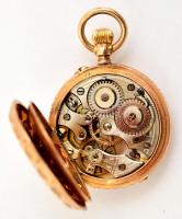 Remontoir 14 K arany női zsebóra szép állapotban / Remontoir 14 C female's gold watch d. 30 mm ...