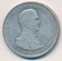 1930. 5P Ag "Horthy jobbra" T:2-,3  Adamo P8