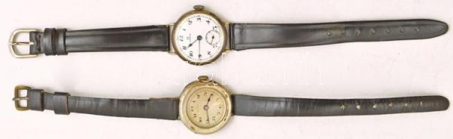 22 darabos ezüst óra-gyűjtemény. Ezüst zsebórák és karórák. Doxa, Omega, Tavannes, magyar órások gyá...