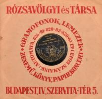 Régi tölcsér nélküli kivitelű gramofon, Működő, jó állapotban, hozzá 27 db gramofonlemez, kissé megv...