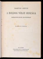 Baktay Ervin: A boldog völgy országa. Barangolások Kasmírban. Magyar Földrajzi Társaság Könyvtára. B...