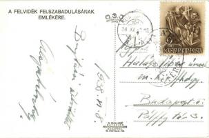 1938 Komárom, Komarno; bevonulás / entry of the Hungarian troops, So. Stpl