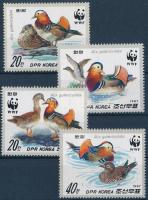 1987 WWF: Mandarinréce sor Mi 2865-2868