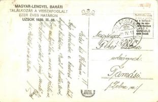 1939 Uzsok, Uzhok; Magyar-Lengyel baráti találkozás a visszafoglalt ezeréves határon / Hungarian-Pol...