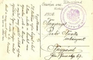 Újvidék, Novi Sad; Pétervárad (Petrovaradin), Strossmeyer utca / Strossmeyrova ulica / street + K.u....