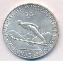 Ausztria 1964. 50Sch Ag IX. Téli Olimpia Innsbruck T:2  Austria 1964. 50 Schilling Ag Winter Olympics Insbruck C:XF Krause KM#2896