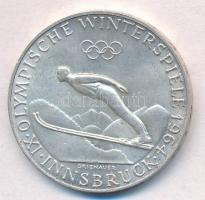 Ausztria 1964. 50Sch Ag "IX. Téli Olimpia Innsbruck" T:2  Austria 1964. 50 Schilling Ag "Winter Olympics Insbruck" C:XF Krause KM#2896