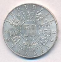 Ausztria 1964. 50Sch Ag "IX. Téli Olimpia Innsbruck" T:2 
Austria 1964. 50 Schilling Ag &...