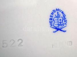 Herendi Eton mintás tányérok, kézzel festett, jelzett, hibátlan,   d:22,5-25,5 cm, összesen: 13 db