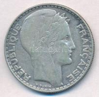Franciaország 1933. 20Fr Ag T:2-  France 1933. 20 Francs Ag C:VF  Krause KM#879