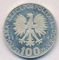 Lengyelország 1974. 100Zl Ag "Maria Curie halálának 40. évfordulója" T:1,1-(PP)
Poland 19...