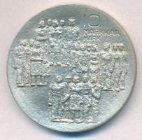 Finnország 1977. 10M Ag "Függetlenség 60. évfordulója" T:1- 
Finland 1977. 10 Markkaa Ag ...