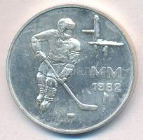 Finnország 1982. 50M Ag Jégkorong Világbajnokság T:1-  Finland 1982. 50 Markka Ag World Ice Hockey Championship Games C:AU Krause KM#60