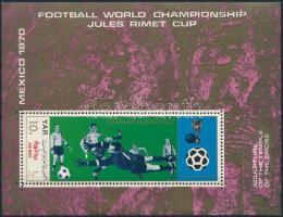 1970 Futball világbajnokság (VIII.) blokk Mi 133