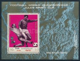 1970 Futball világbajnokság (VIII.) blokk Mi 134