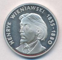 Lengyelország 1979. 100Zl Ag Henryk Wieniawski T:1-(PP) Poland 1979. 100 Zlotych Ag Henryk Wieniawski C:AU(PP) Krause Y#98