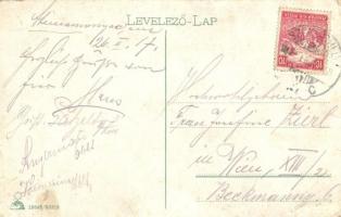 Szombathely, Erzsébet királyné utca, Uránia mozi, Deutsch Nővérek Hírlap irodája, Kiss Ede fodrász t...