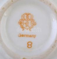 Porcelán tétel közte néhány kis lepattanással, összesen: 18 db