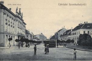 Szombathely, Szily János utca, villamos