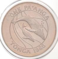 Tonga 1986. 1P Cu-Ni "Hosszúszárnyú bálna" T:1,1- fo.
Tonga 1986. 1 Pa'anga Cu-Ni &q...