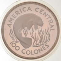 Costa Rica 1974. 100C Ag "Manátusz" (35,4g) T:1(PP)
Costa Rica 1974. 100 Colones Ag "...
