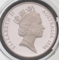 Ausztrália 1996. 10$ Ag Déli simabálna T:PP Ausztrália 1996. 10 Dollars Ag Southern right whale C:PP Krause KM#314