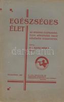 Dr. Batiz Dénes: Egészséges élet. Az ifjúság egészségügyi képzésére való különös tekintettel. Bp., 1929, Egészségügyi Propaganda Központ Kiadása. Kiadói papírkötés, kissé szakadt gerinccel, jó állapotban.